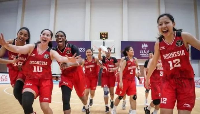 Tim Basket Putri Indonesia Sabet Emas!