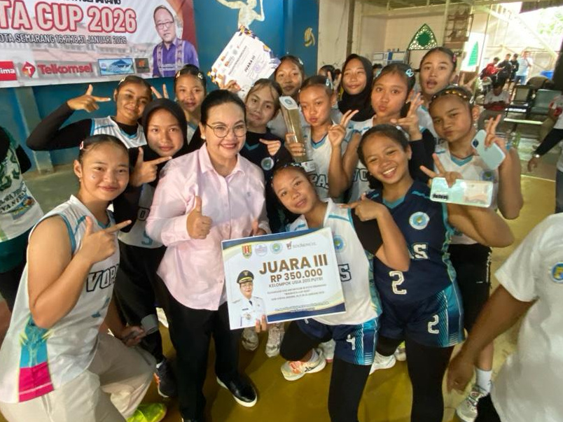 Walikota Cup 2026 Angkat Potensi Atlet Voli Muda Semarang