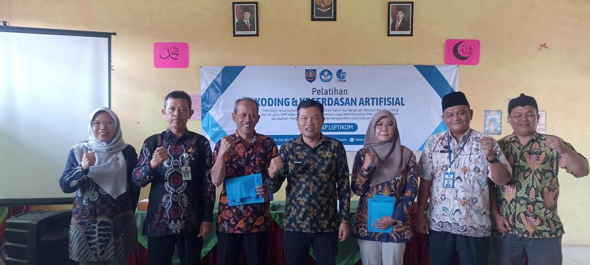 Dinas Dikbud Kabupaten Tegal Gelar Pelatihan Koding Kecerdasan Artifisial Jenjang SMP 