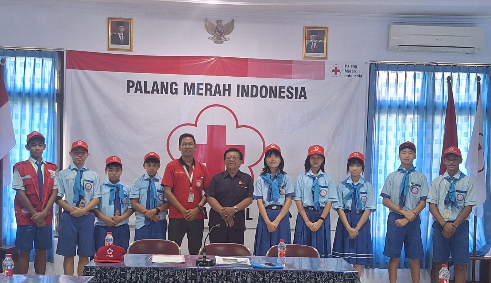 PMI Kota Tegal Dikunjungi PMR Madya SMP GIS