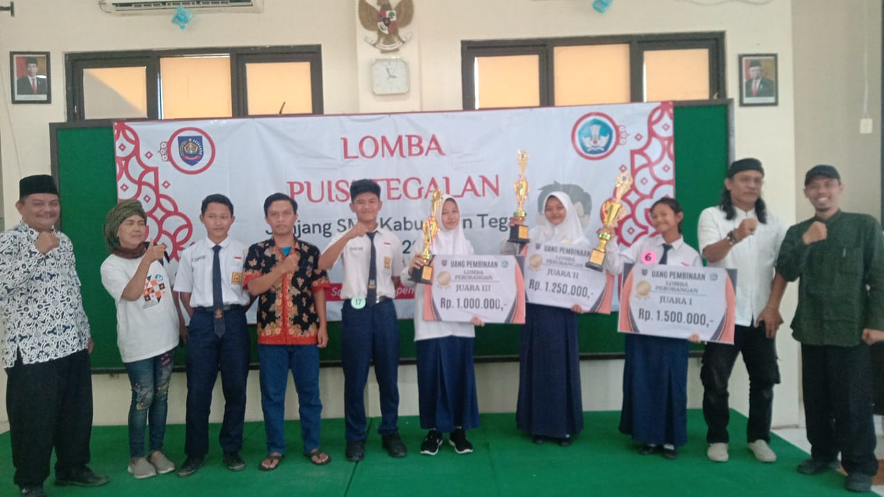 Keren! Dinas Dikbud Gulirkan Lomba Puisi Tegalan Tingkat SMP 