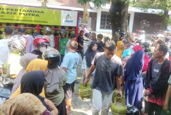 Gas Melon di 2 Kecamatan Kabupaten Pemalang Kosong