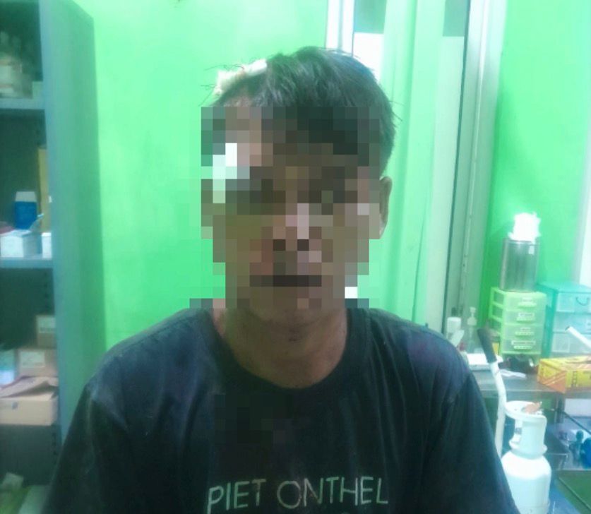 Polsek Pagerbarang Amankan Terduga Pelaku Pencurian Gabah  