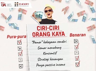 Awas Jangan Terkecoh! Ini Ciri-Ciri Orang Kaya Beneran dengan Orang yang Pura-Pura Kaya