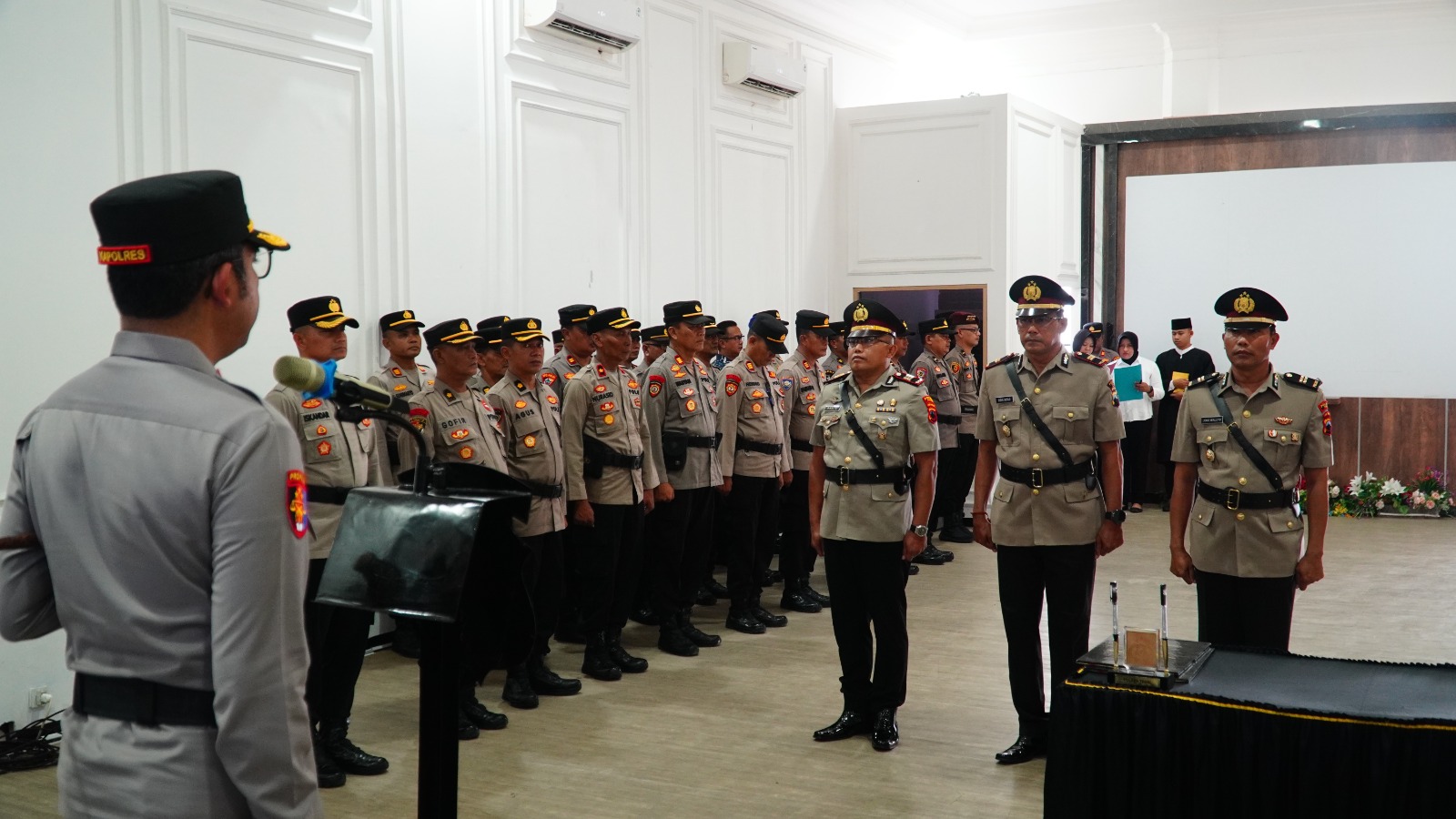 Kapolres Tegal: Rotasi Jabatan untuk Tingkatkan Kinerja dan Pelayanan Masyarakat ‎