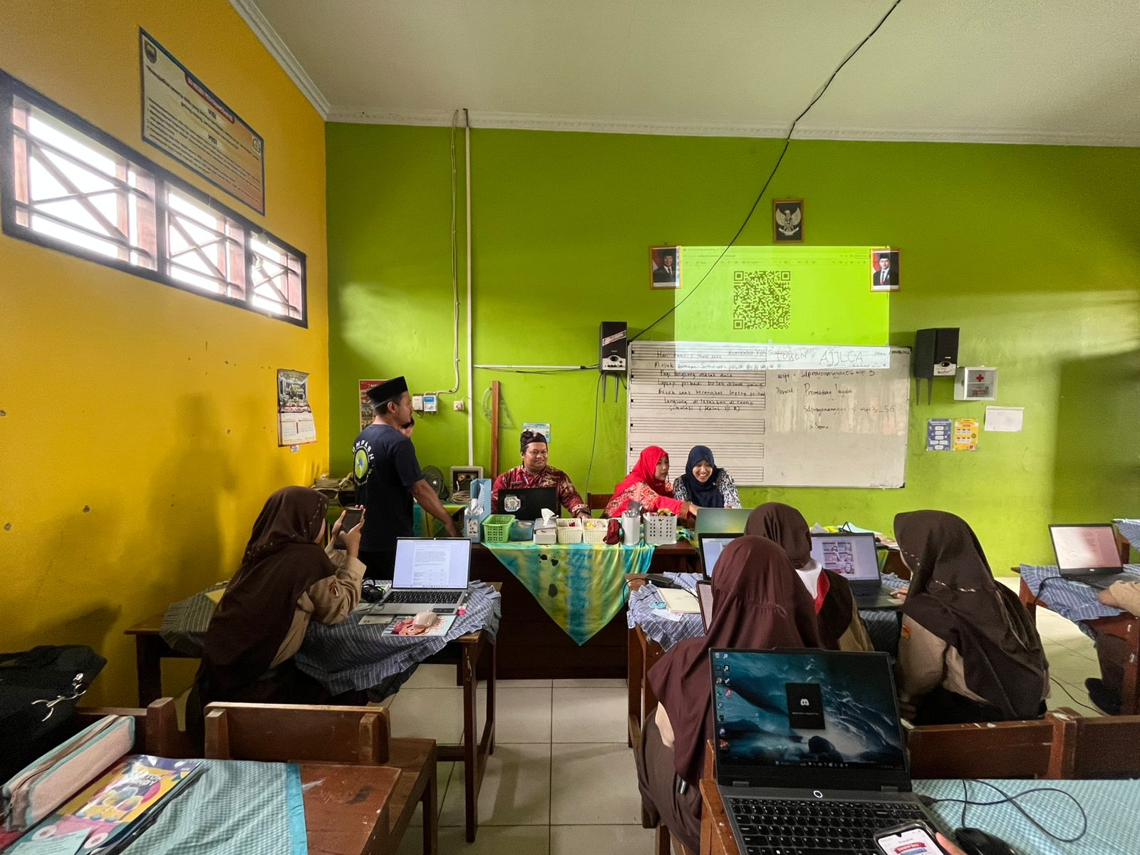 Ujian TKA Batang Dimulai, Disdikbud Sebut Jaringan Internet  Sudah Sampai Pelosok