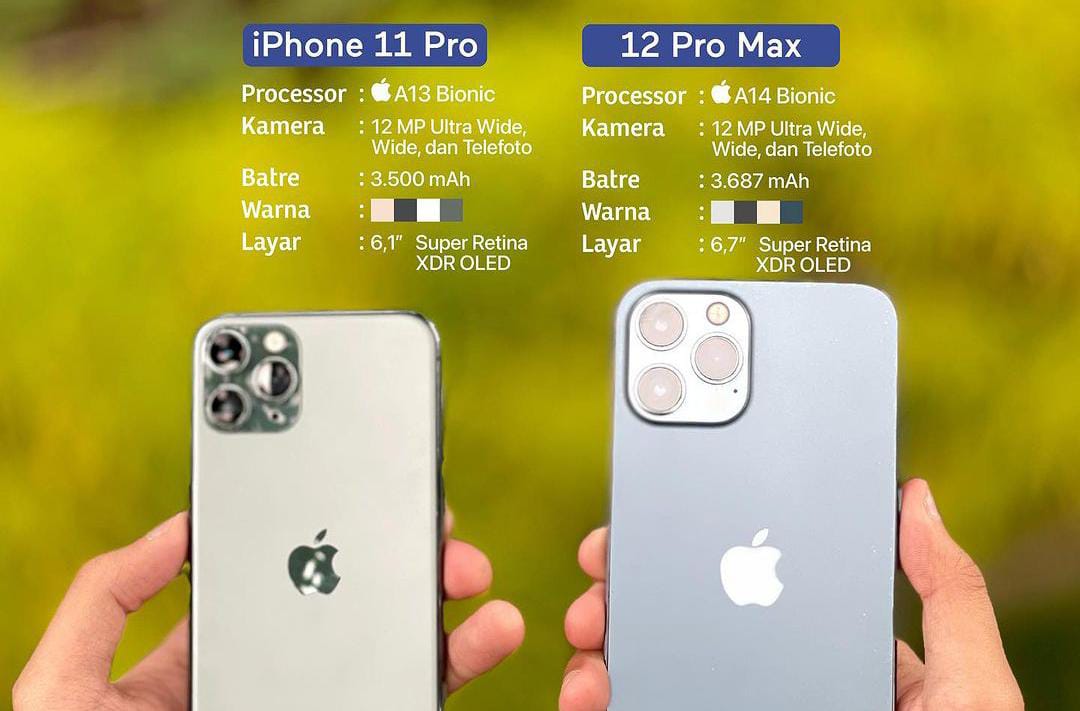 iPhone 11 Pro vs iPhone 12 Pro Max, Mana yang Lebih Unggul?