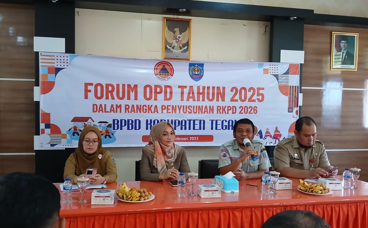 BPBD Kabupaten Tegal Gaungkan  Slogan ASIK