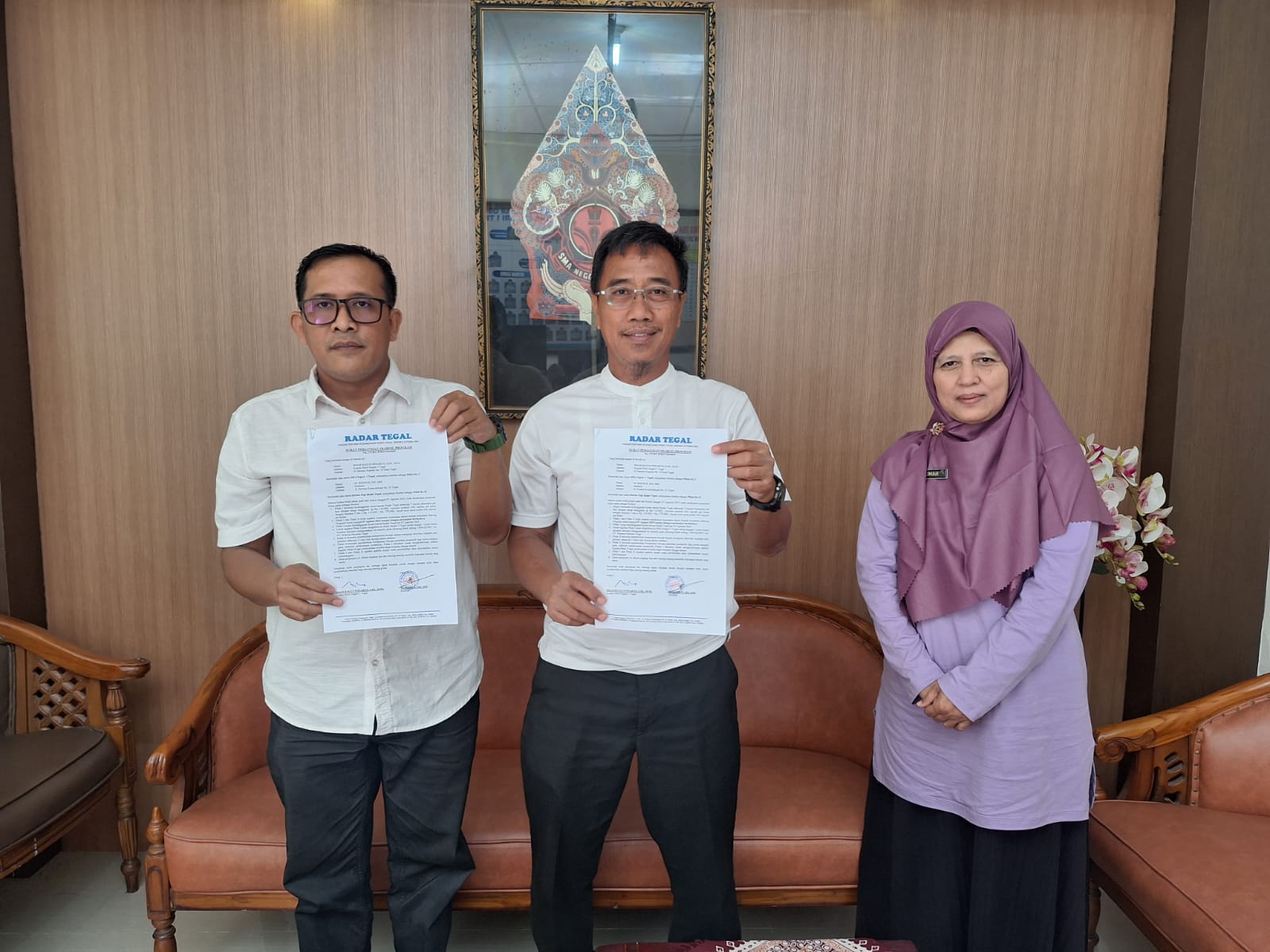 SMA Negeri 1 Kota Tegal Kembali Gandeng Radar Tegal