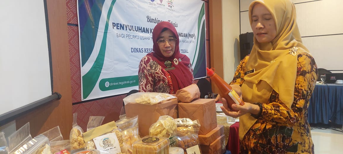 Dinas Kesehatan Kabupaten Tegal Minta Pelaku Usaha IRTP Jaga Kebersihan