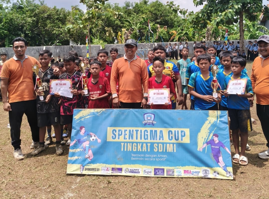 SMPN 3 Margasari Kabupaten Tegal Adakan Spentigma Cup 2025