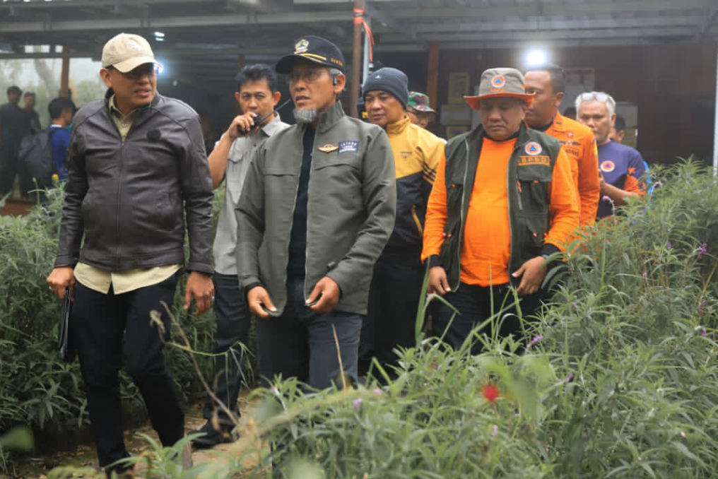 Hari ke-10 Pencarian Pendaki Hilang di Bukit Mongkrang, Sekda Jateng Turun Langsung