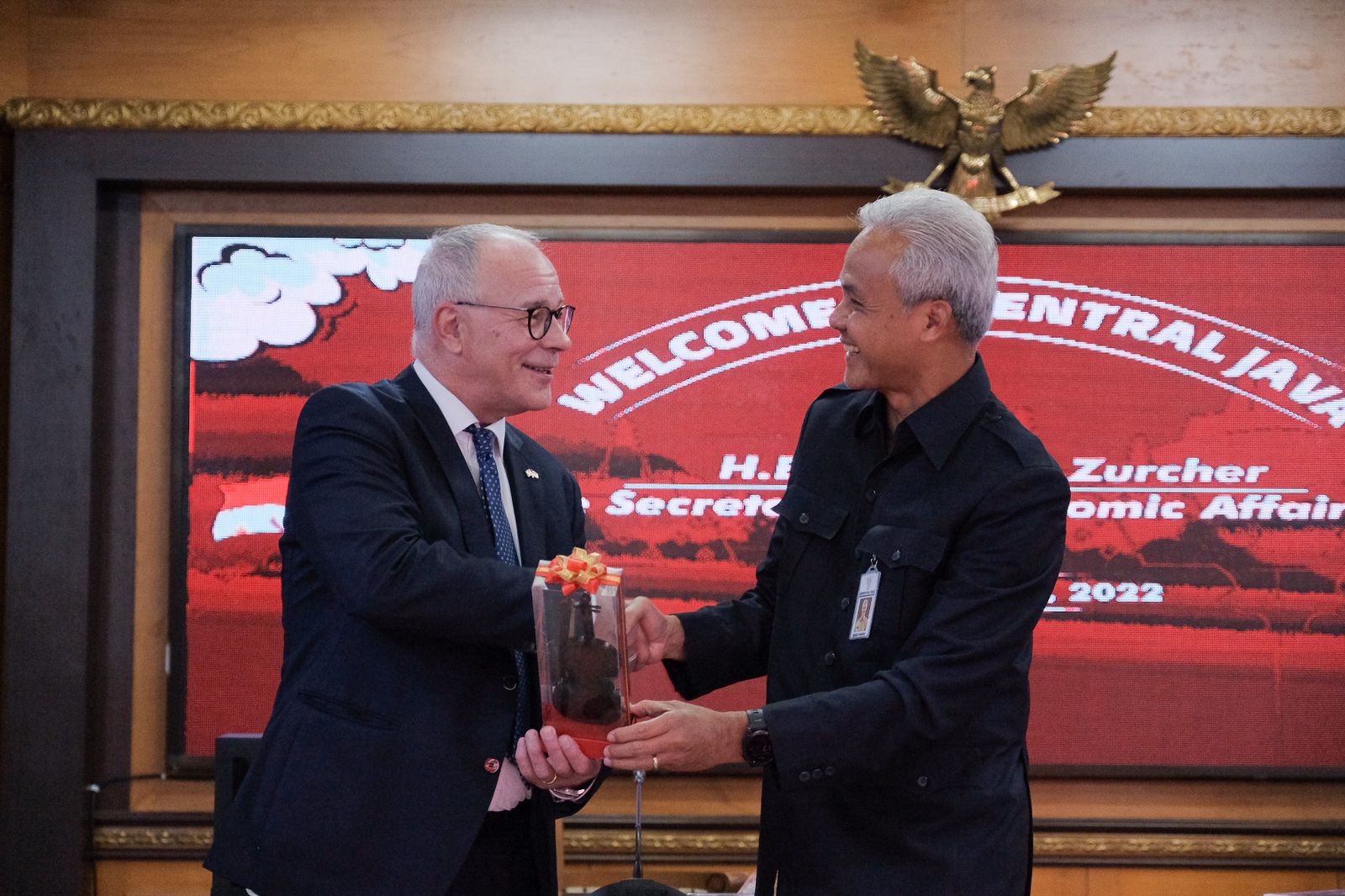 Hadapi Ancaman Resesi, Jateng dan Swiss Mantapkan Kerjasama