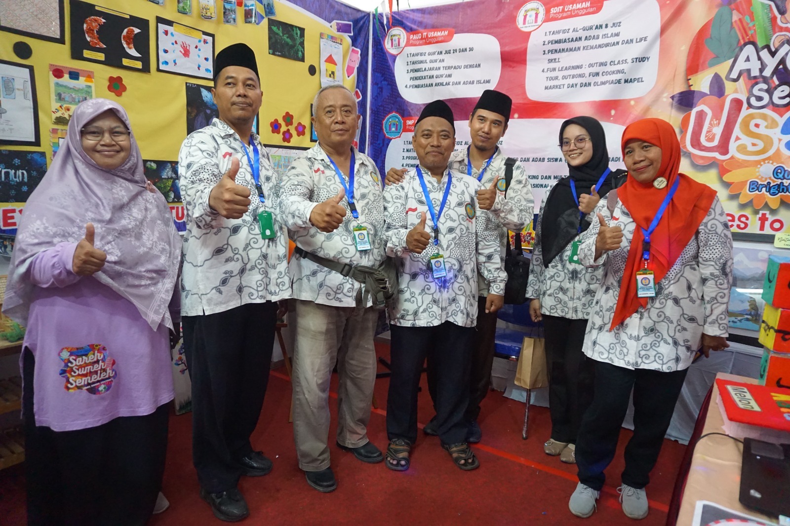SIT Usamah Kota Tegal Meriahkan Tegal Education Fair 2025 
