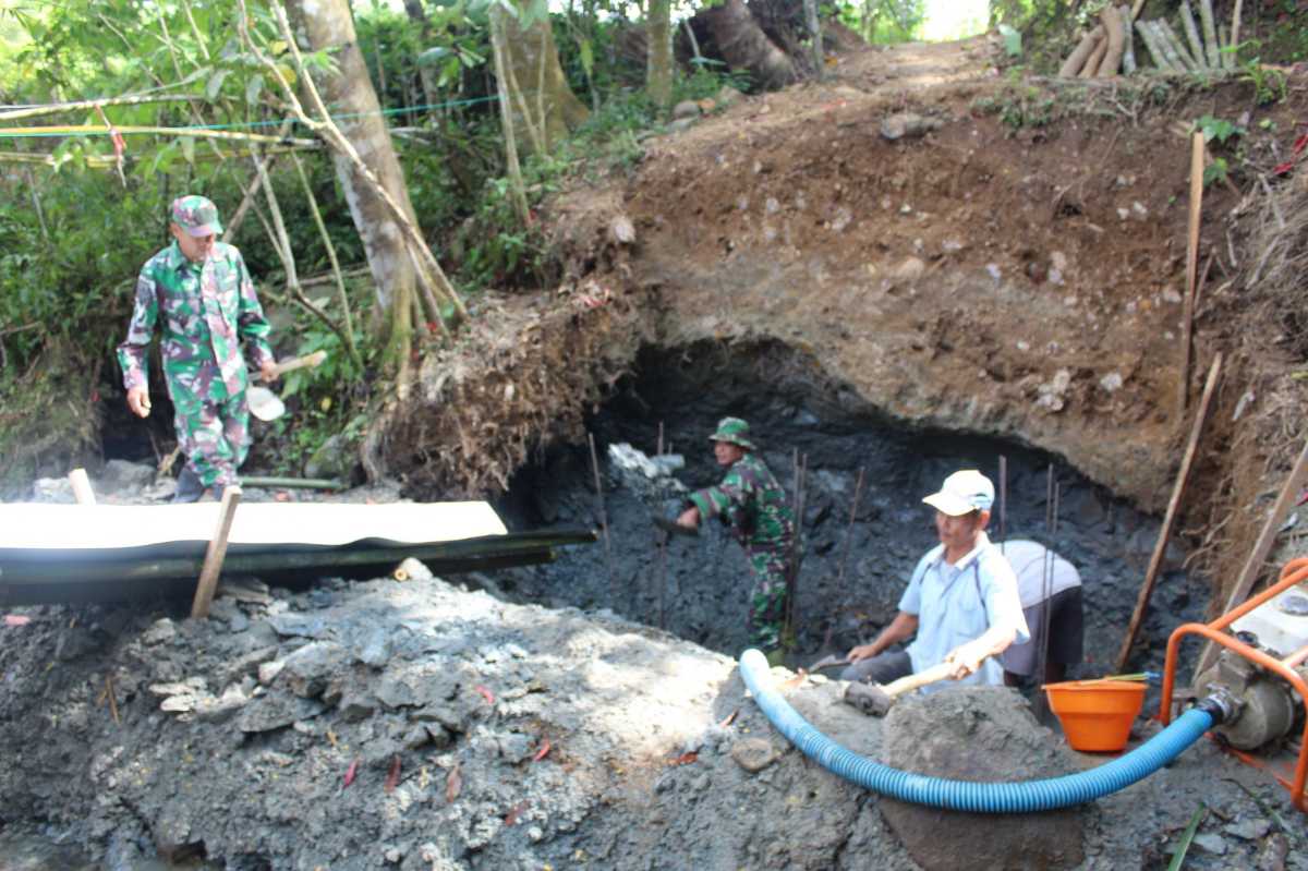 Kodim Wonosobo Targetkan Pembangunan Lima Jembatan Perintis Kelar Tepat Waktu
