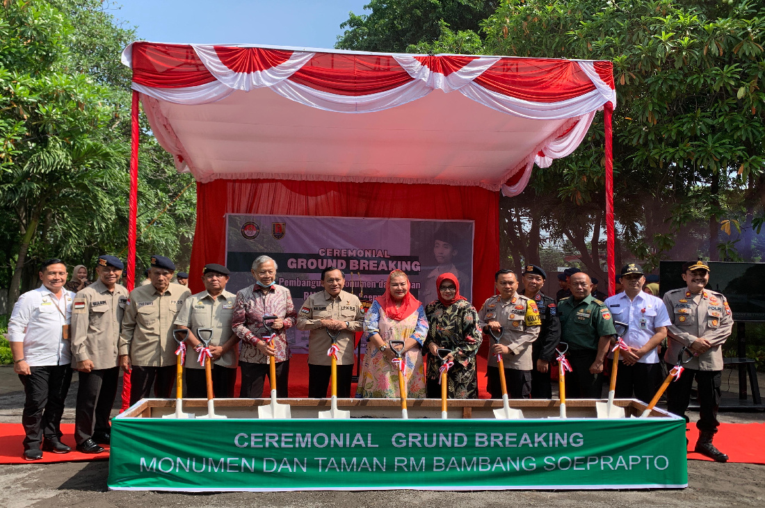 Patung RM Bambang Soeprapto, Bakal Berdiri diTaman Sudirman Kota Semarang 