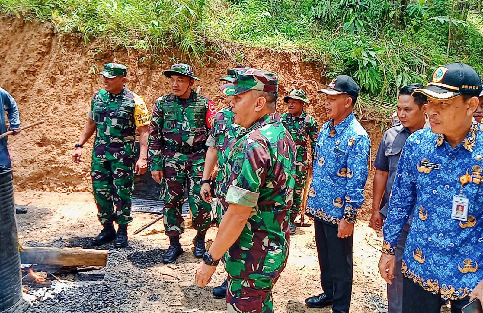 Tim Wasev Kunjungi TMMD ke-122 Kodim Pemalang 