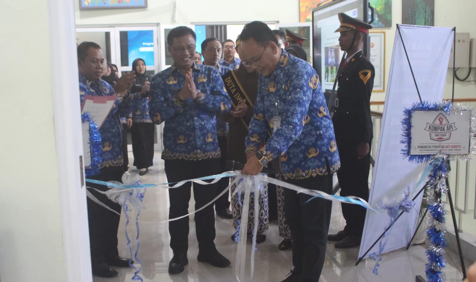 SMKN 1 Adiwerna Tegal Berhasil Wujudkan  Laboratorium Sekolah Berintegritas Berbasis Digital