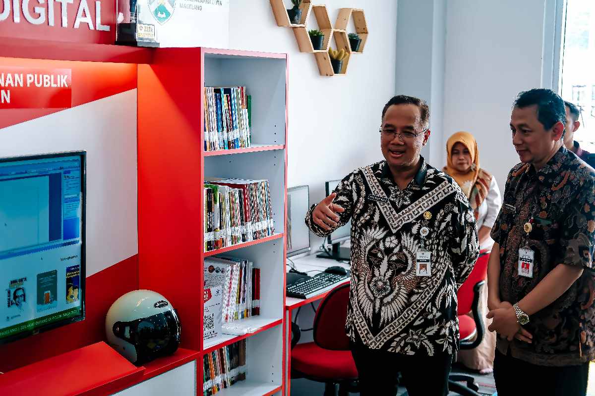 Dukung Literasi, Terminal Tipe A Tidar Kota Magelang Sediakan Pojok Baca Digital