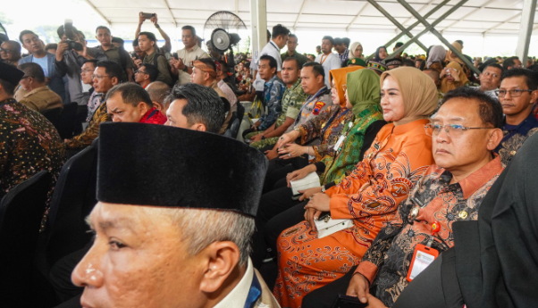 Nina Agustin di Peringatan Hari Desa Nasional: Kota Salatiga Penyanggah Desa Sekitarnya