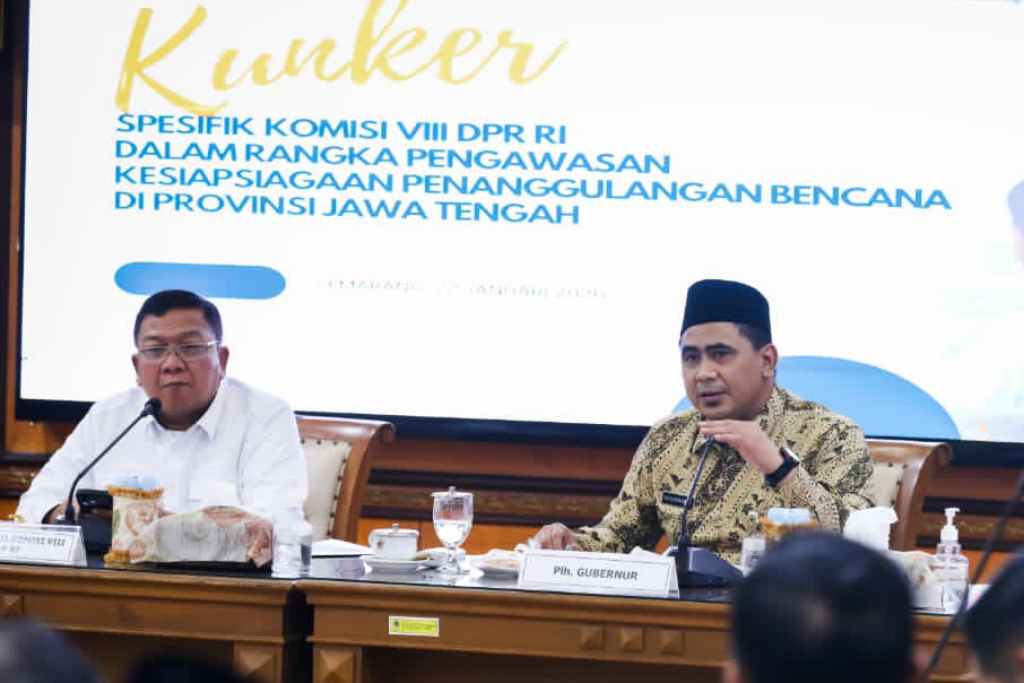 DPR RI Apresiasi Respons Cepat Pemprov Jateng Tangani Banjir dan Longsor