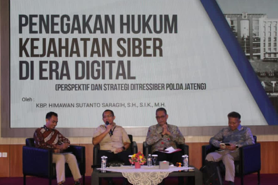 Polda Jateng dan Undip Bahas Ancaman Kejahatan Siber Berbasis AI dan Deepfake