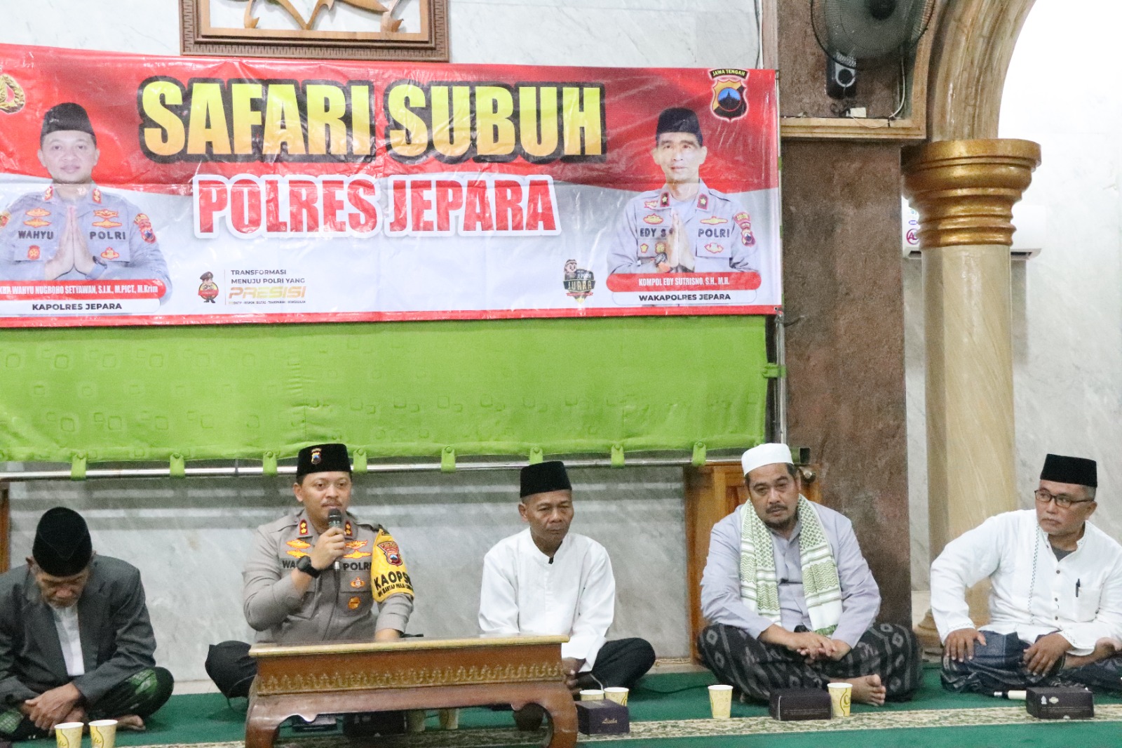  Safari Subuh Polres Rangkul Nelayan Dinginkan Tensi Politik Pilkada Jepara