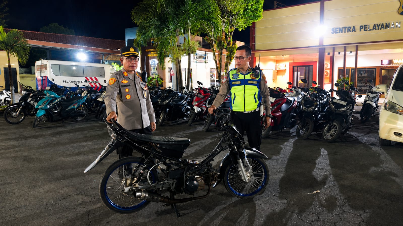 Balap Liar Viral di Kudus Dibubarkan, 6 Operator Medsos Ditangkap dan 46 Motor Disita