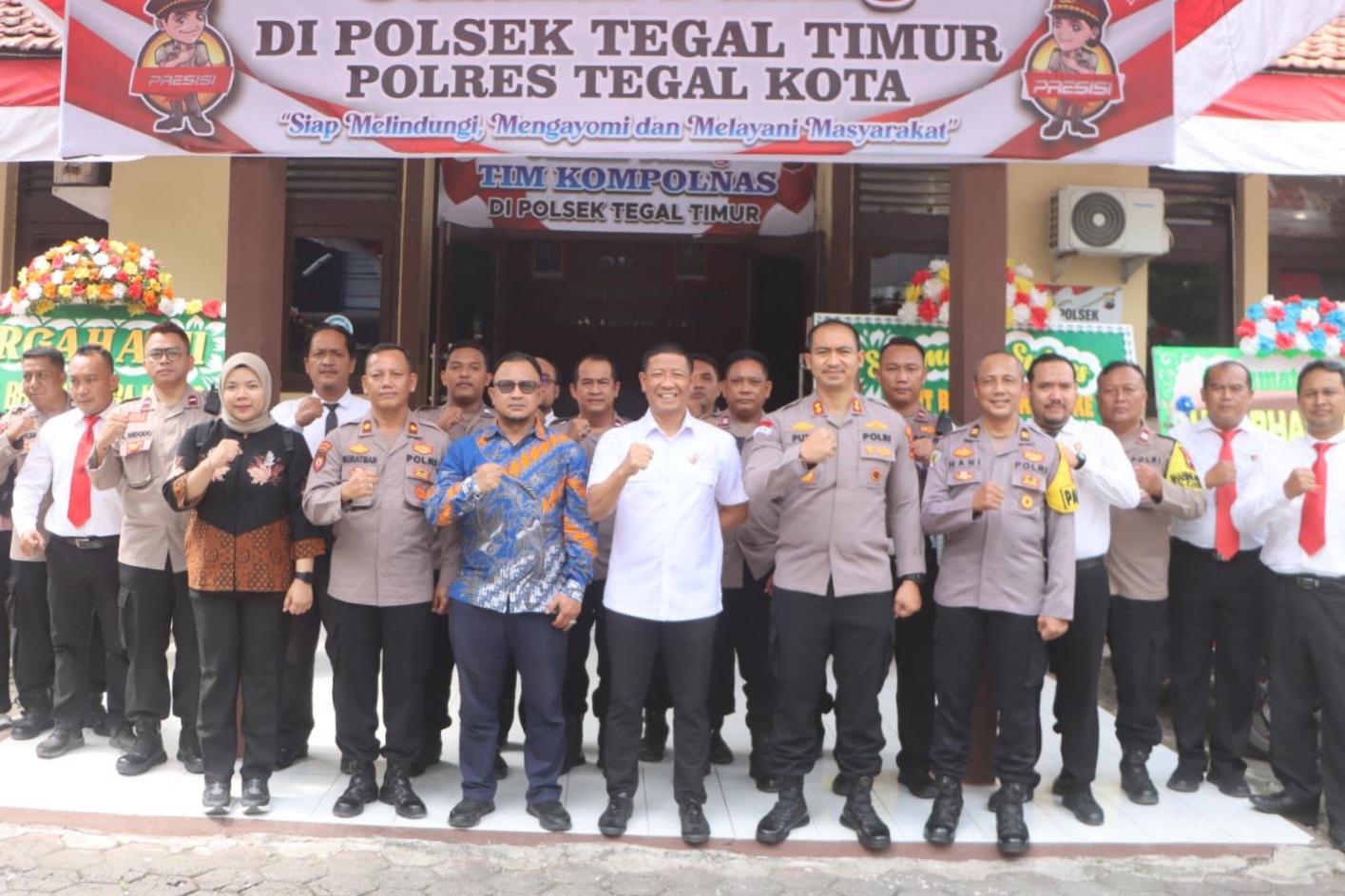 Polsek Tegal Timur Polres Tegal Kota Masuk Lima Besar Nasional