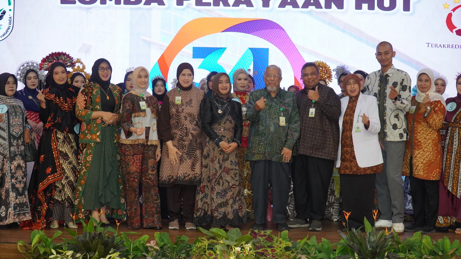 HUT ke-34 RSUI Harapan Anda, Pemkot Tegal Dukung Kesehatan dan Pelestarian Batik 