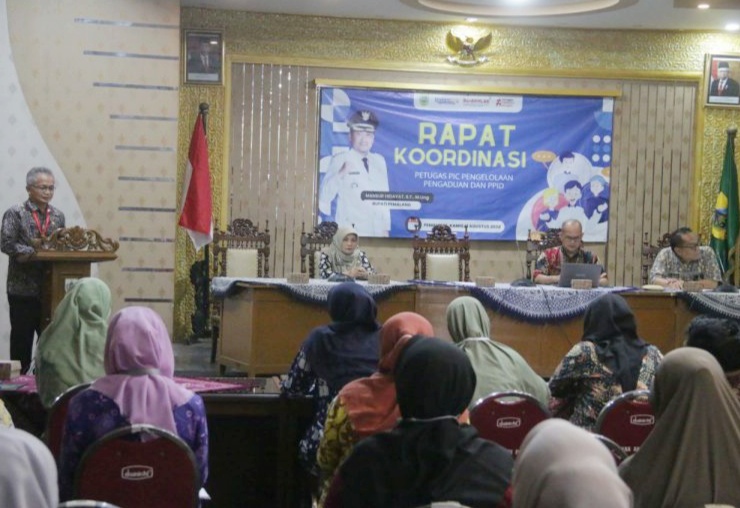 Belum Penuhi Target RPJM di Kabupaten Pemalang, Petugas Gelar Rapat Koordinasi 