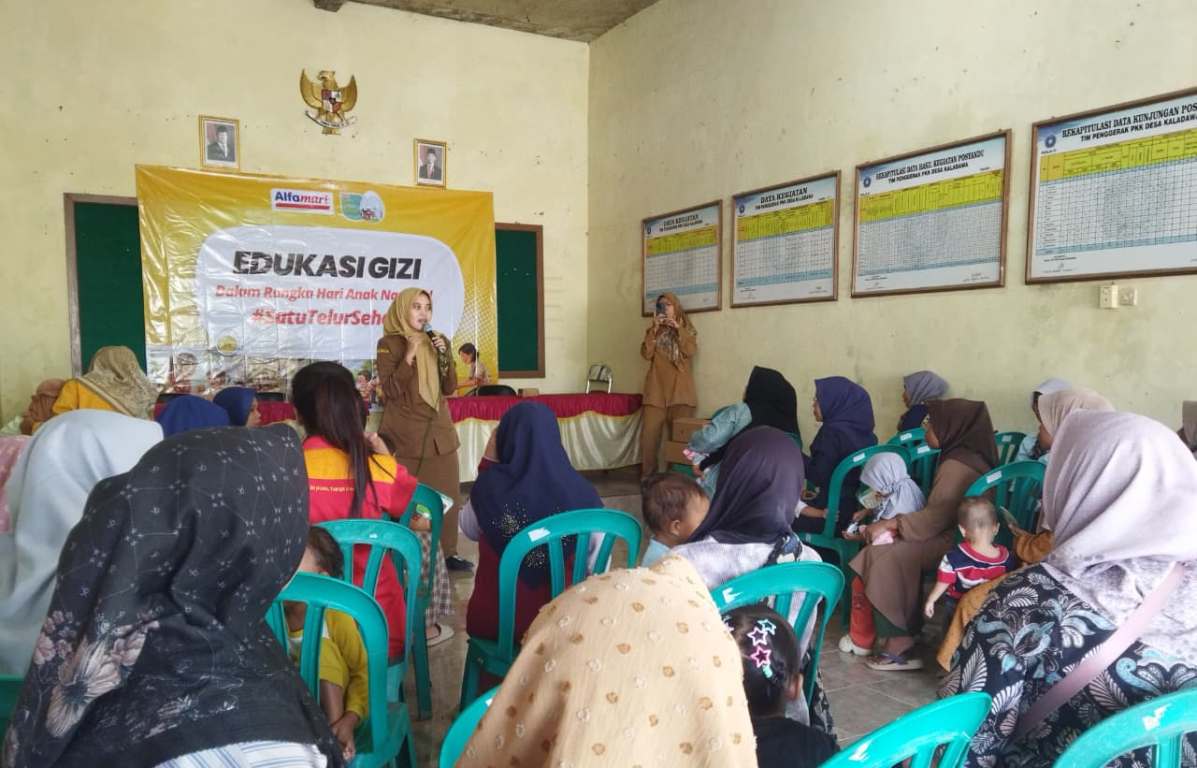 Lawan Stunting dari Dapur Rumah, Desa Kaladawa Tegal Dapat Program Satu Telur Sehari