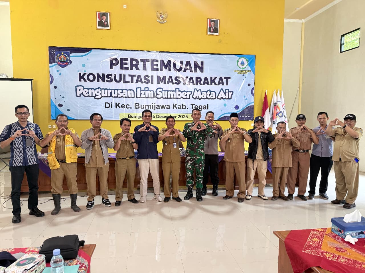 Konsultasi Pengurusan Izin Sumber Mata Air Hadirkan 3 Pemateri