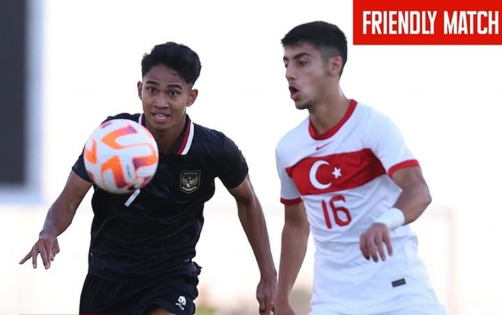 Hasil Laga Uji Coba: Timnas Indonesia U-20 Menyerah 1-2 dari Turki U-20