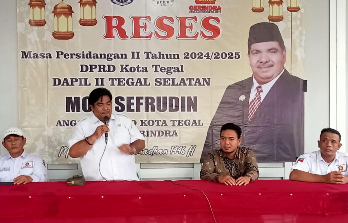 Anggota DPRD Kota Tegal Sefrudin Desak Pengerukan Saluran di Kelurahan Randugunting