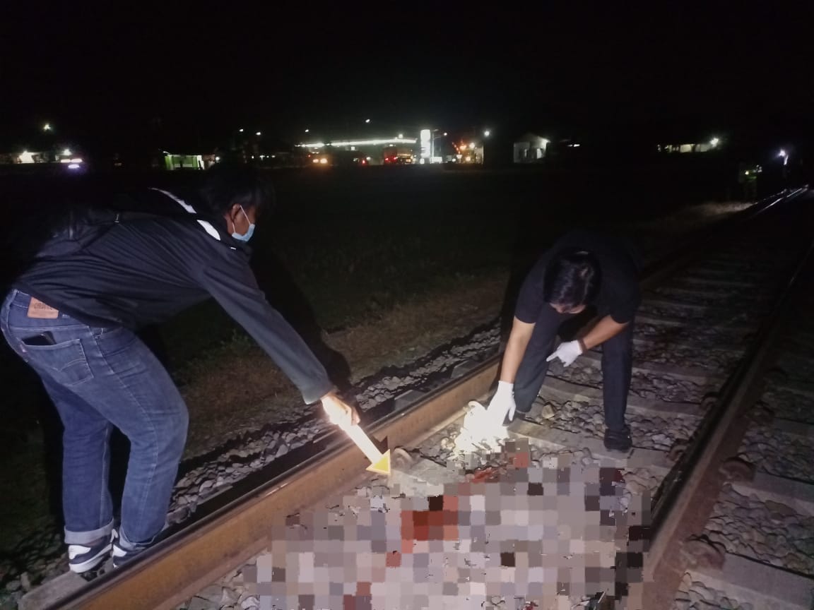 Perempuan Tak Dikenal Tewas Tertabrak KA Kutojaya di Tonjong Brebes 