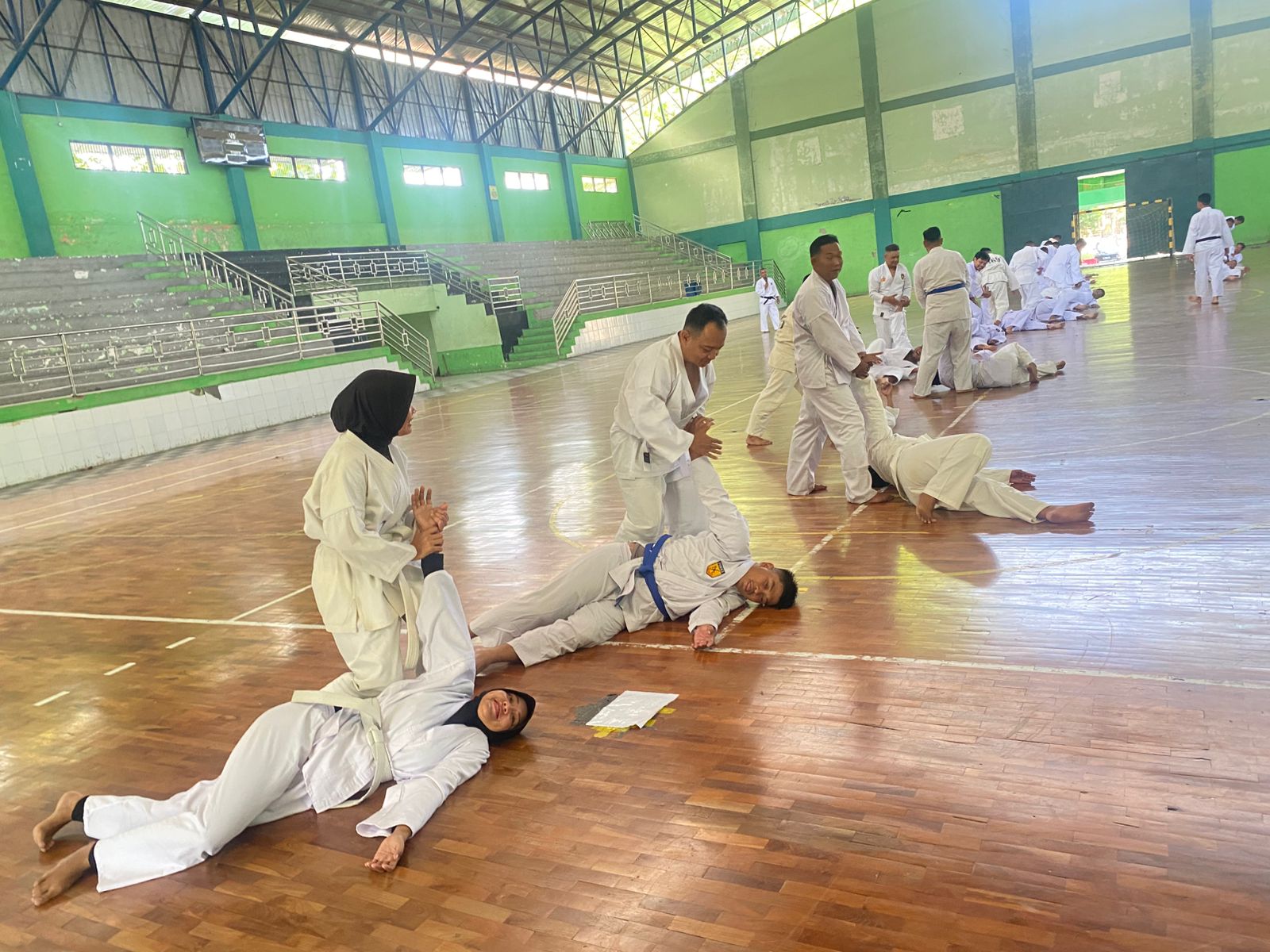 Latih Personel Bela Diri untuk Tingkatkan Kesiapsiagaan di Lapangan ‎
