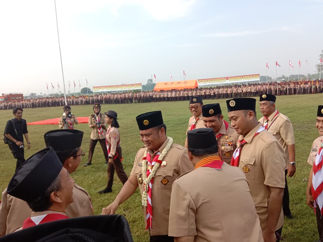 Bupati Tegal Apresiasi Kwartir Cabang Gerakan Pramuka