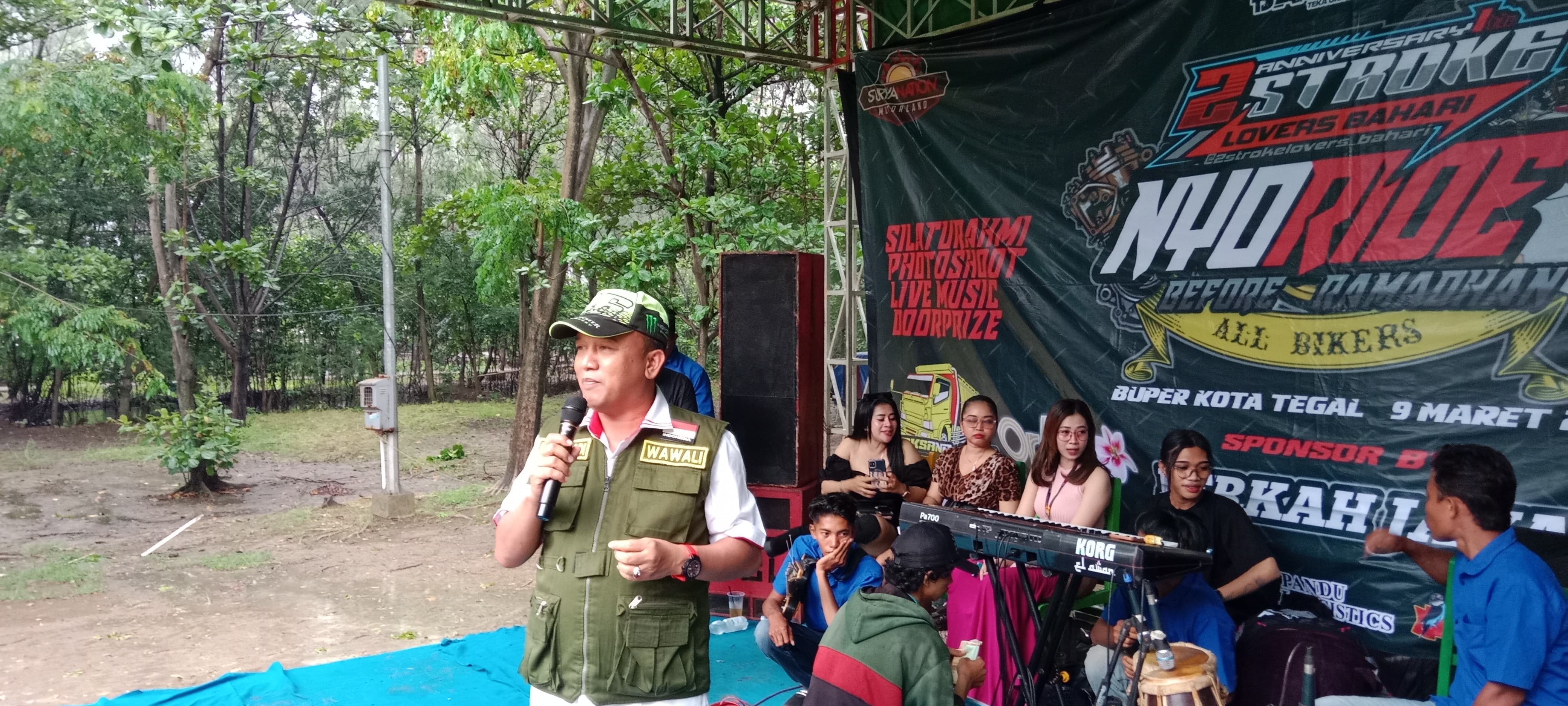 Wakil Wali Kota Tegal Jumadi Apresiasi Pencinta Sepeda Motor 2 Tak