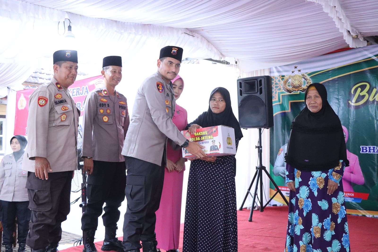 Ramadan Momen Dekatkan Masyarakat, Polres Jepara Rajin Gelar Aksi Sosial