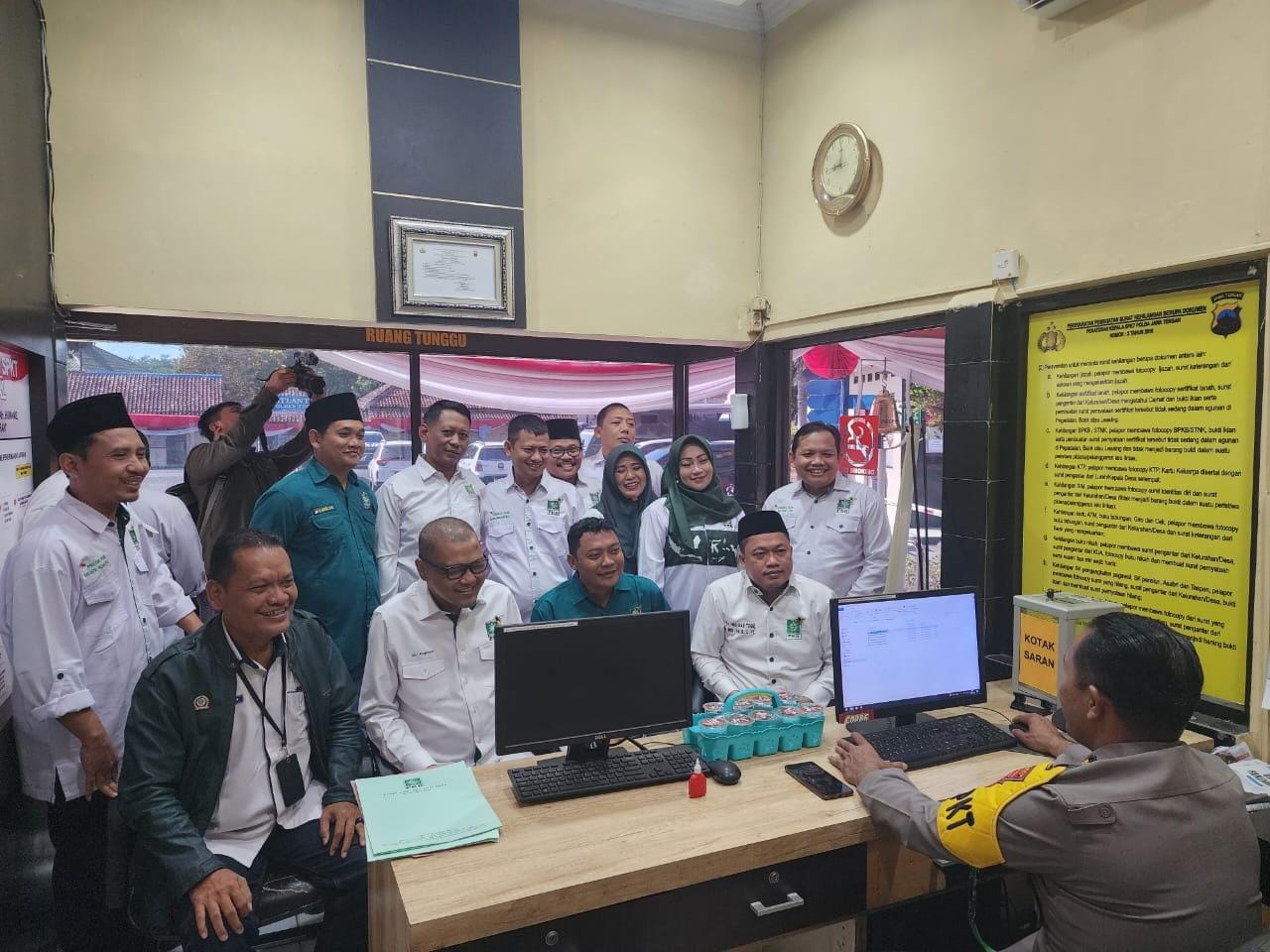 DPC PKB Kabupaten Tegal Geram, Laporkan Lukman Edy ke Polres