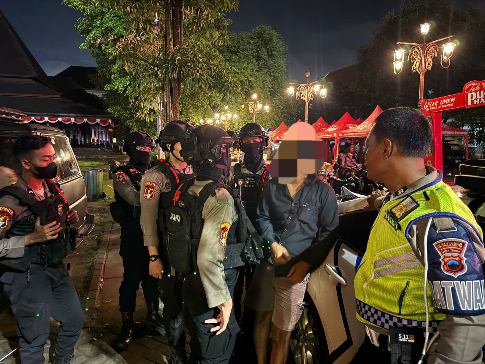 Diduga Mabuk Saat Mengemudi di Pasar Gedhe, Pria Asal Karanganyar Diamankan Polisi