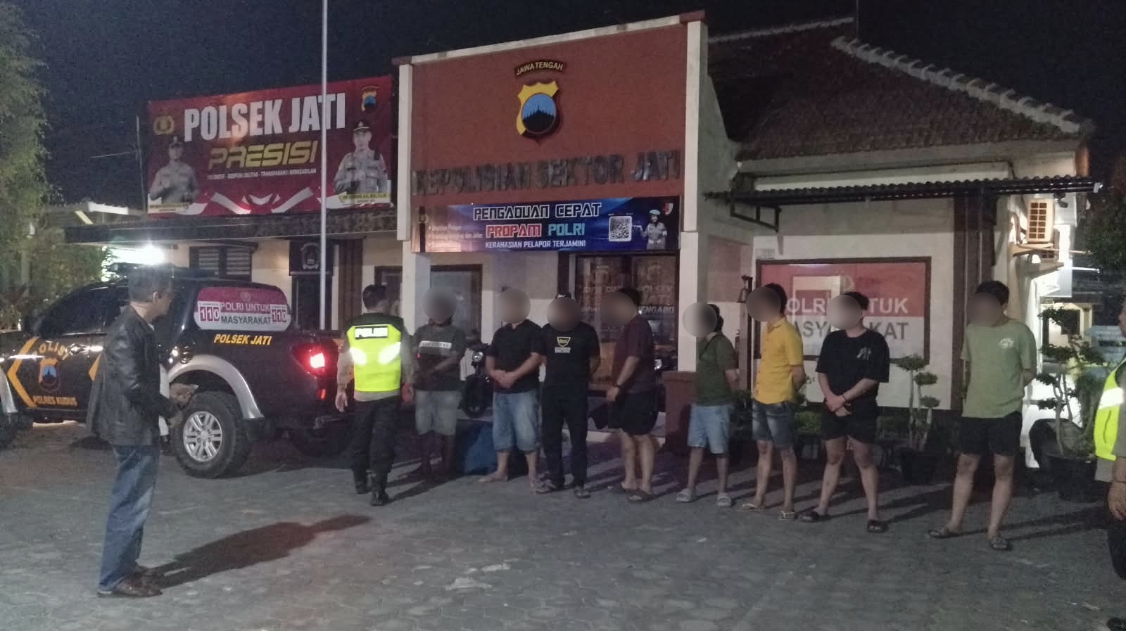 Aplikasi Ponsel Ubah Pos Kamling Jadi Lapak Judi, Enam Orang di Kudus Ditetapkan Tersangka 