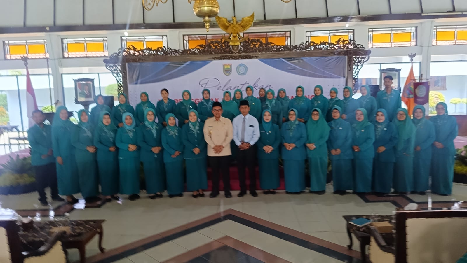 Bupati Faiz Beri Dua Tugas Khusus PKK Batang yang Dipimpin Istrinya
