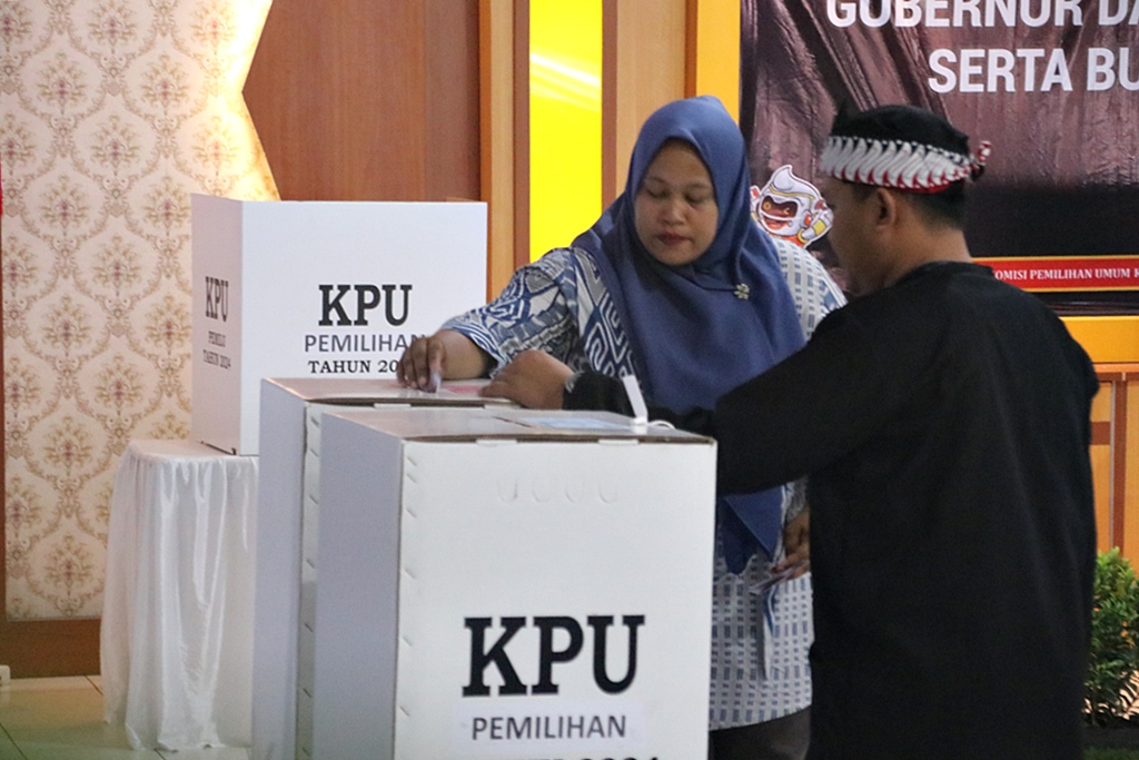 Minimalisir Kesalahan Penyelenggara, KPU Blora Gelar Simulasi Pemilihan Suara Kepala Daerah