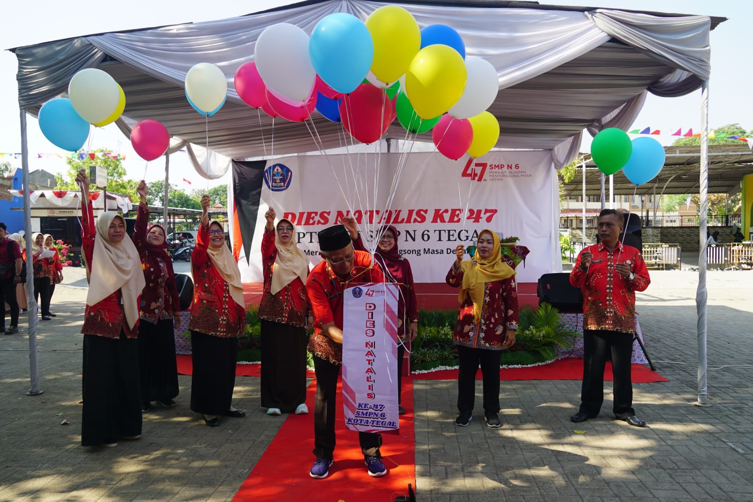 Anniversary ke-47 SMP Negeri 6 Kota Tegal Meriah 