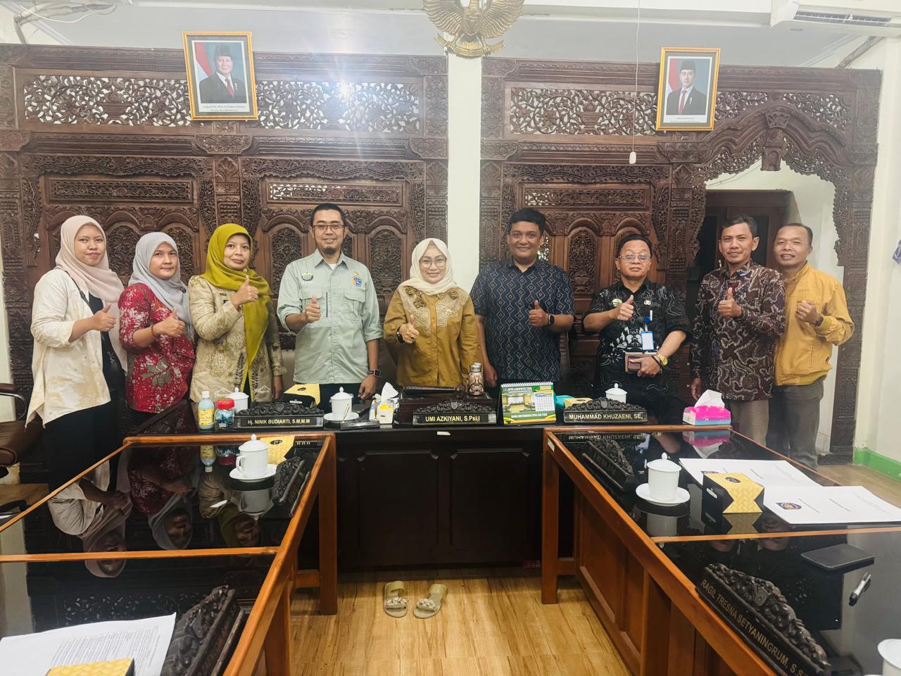 Dinas Perkim Kabupaten Tegal Ikuti Rapat Pengendalian dan  Pengawasan Pembangunan