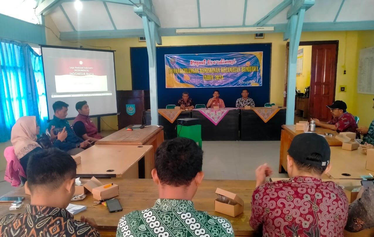 Adakan Rakor Penanggulangan Kemiskinan di Kecamatan Bumijawa Kabupaten Tegal 