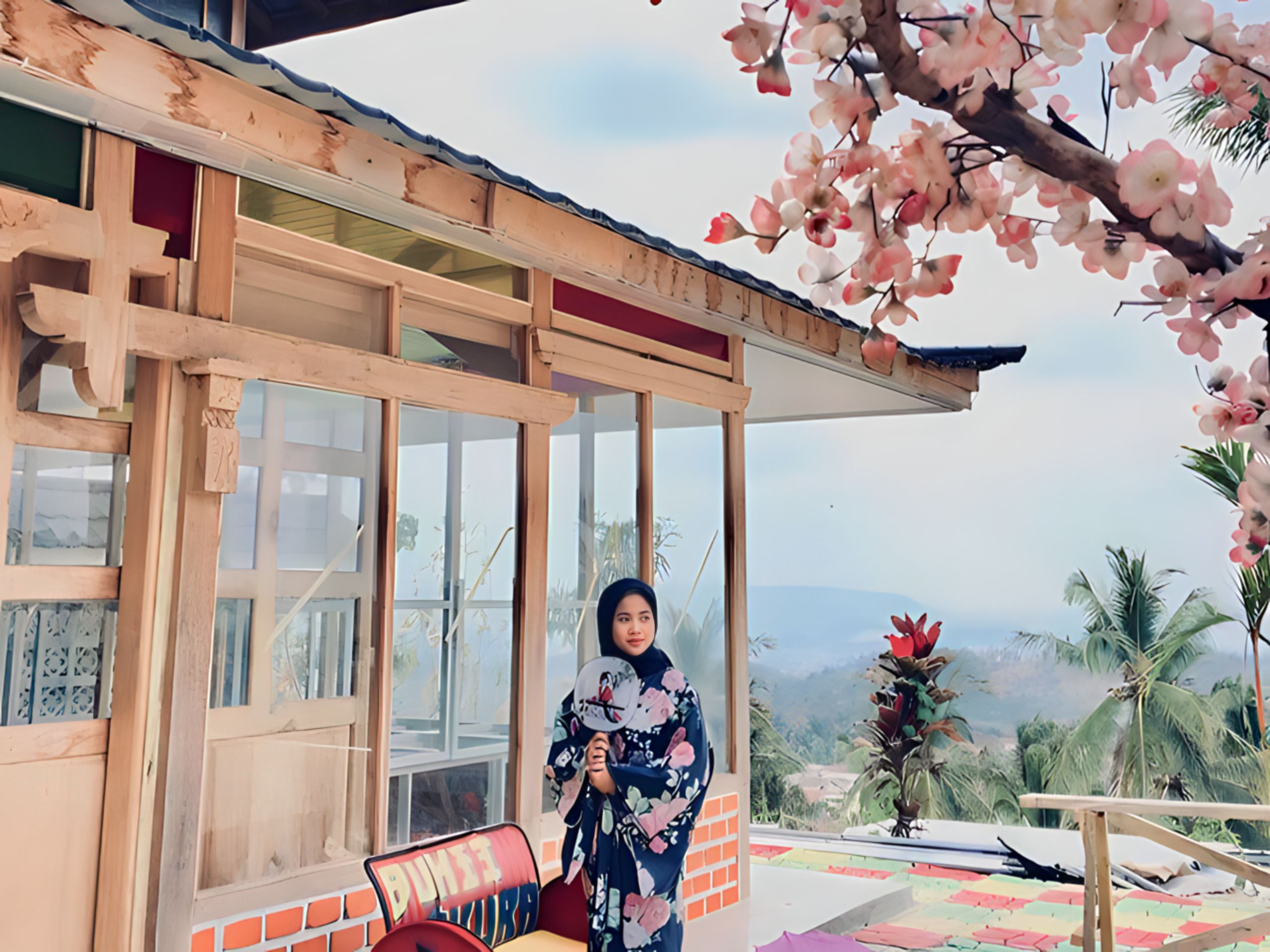 Jarang Orang Tahu! Wisata Lampung Ini Menyuguhkan Suasana Bak Negeri Sakura