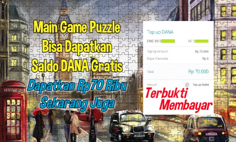 Cuma Main Game Puzzle Dibayar Rp70.000, Ini Aplikasi Game yang Tebukti Membayar